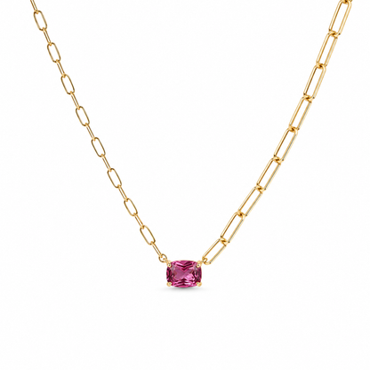 The Month Code Birthstone Necklace Collection