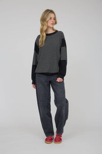 Chasing Lines Striped Knit Top