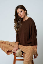 Load image into Gallery viewer, Espresso Lane Ribbed Top