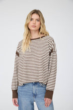 Load image into Gallery viewer, Espresso Yourself Striped Top