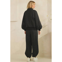 Load image into Gallery viewer, Cozy Micro Polka Dot Lounge Pants