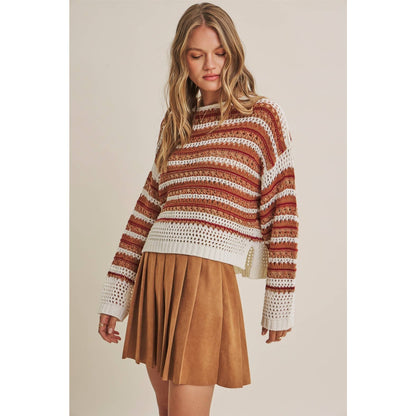 Rodeo Romance Vegan Suede Pleated Mini Skirt