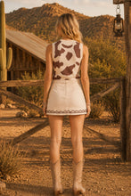Load image into Gallery viewer, Holy Cow Knit Vest