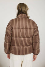 Load image into Gallery viewer, Cozy Lines Striped Puffer Jacket