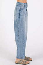 Load image into Gallery viewer, LM SIDE SEAM DETAILING HIGH RISE COMFORT BARREL JEANS