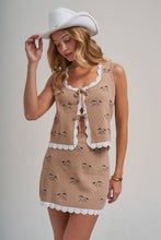 Load image into Gallery viewer, Saddle Up Sweater Vest Top