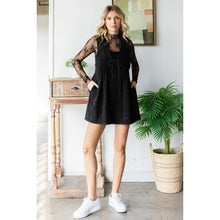 Load image into Gallery viewer, Midnight Smokeshow Sleeveless V Neck Pleated Romper