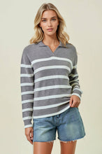 Load image into Gallery viewer, The Polo Club Striped Sweater Top