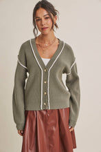 Load image into Gallery viewer, Everyday Cozy Button-Down Cardigan