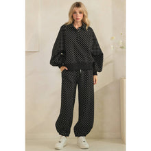 Load image into Gallery viewer, Cozy Micro Polka Dot Lounge Pants