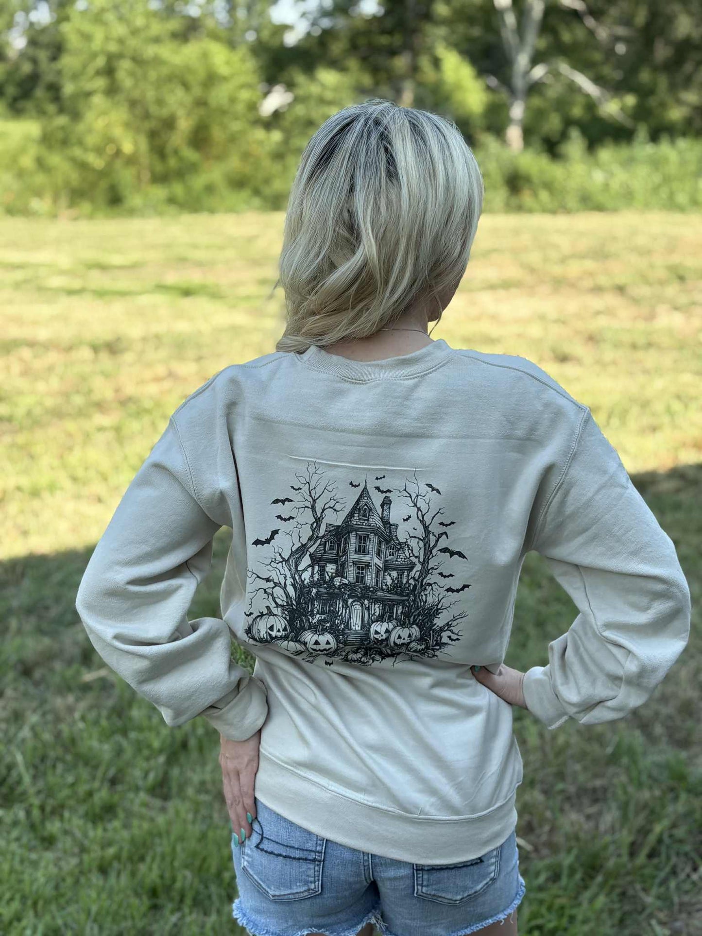 Halloween Split Cardigan