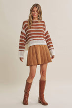 Load image into Gallery viewer, Sunset Drive Crochet Sweater