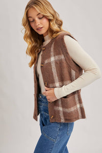 Cozy Cabin Knit Sweater Vest