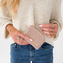 Load image into Gallery viewer, Suede Paris Card Wallet