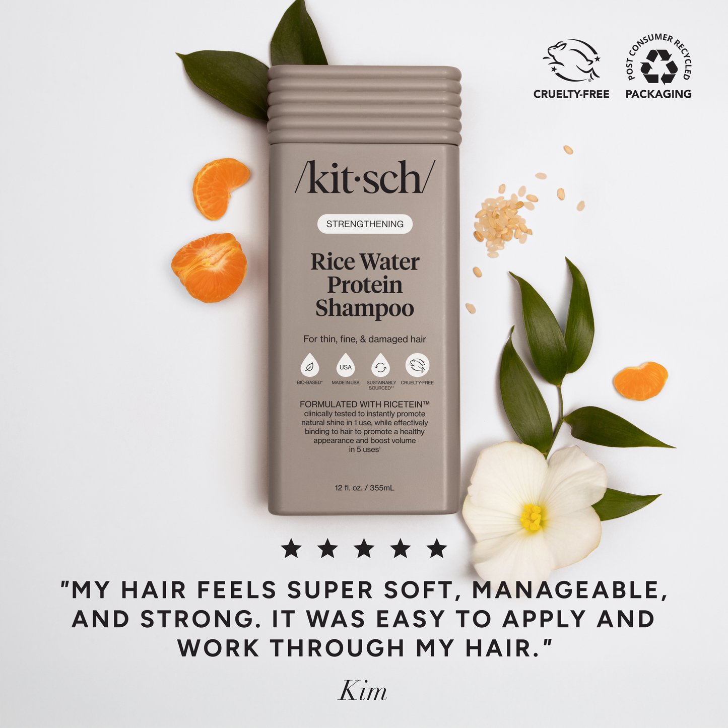 Strengthening Rice Water Shampoo & Conditioner