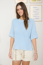 Load image into Gallery viewer, The Raw &amp; Relaxed Washed Crew Neck Sweater