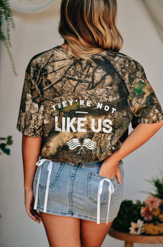 They're Not Like Us Camo Tee