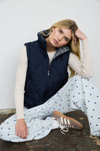 Load image into Gallery viewer, Plaid About You Quilted Zip-Up Vest