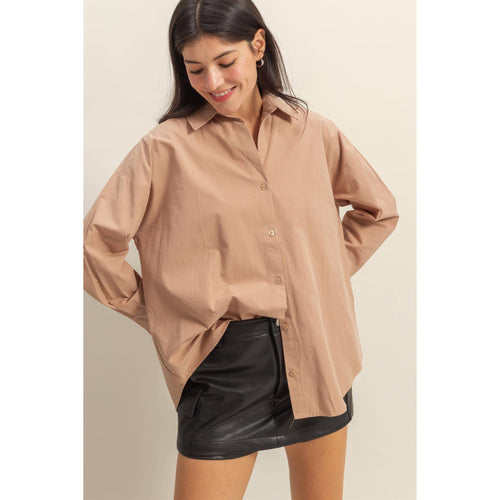 Stay Classy Long Sleeve Button Down Shirt
