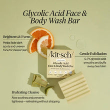 Load image into Gallery viewer, Glycolic Acid Exfoliating Face and Body Wash