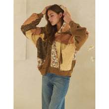 Load image into Gallery viewer, Patchwork &amp; Petals Hooded Jacket