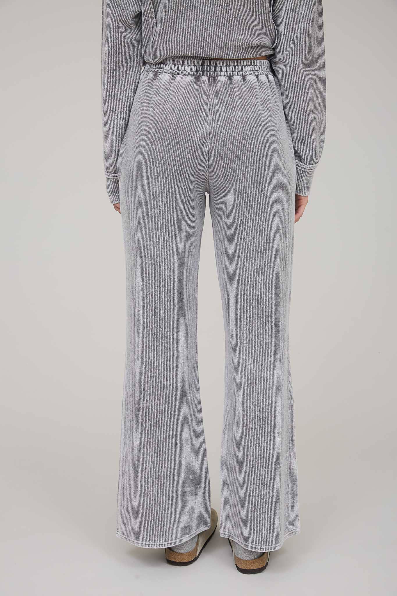 In My Comfy Era Mineral Washed High Waist Drawstring Lounge Pants