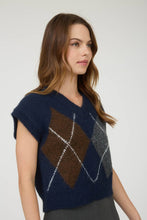 Load image into Gallery viewer, Autumn Argyle Sweater Vest