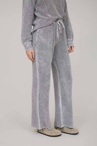 In My Comfy Era Mineral Washed High Waist Drawstring Lounge Pants