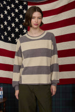 Load image into Gallery viewer, Be Bold Striped Knit Top