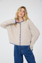 Load image into Gallery viewer, Soft Seasons Striped Cardigan
