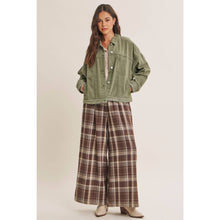 Load image into Gallery viewer, Rustic Road Mineral-Washed Twill Oversized Layering Jacket