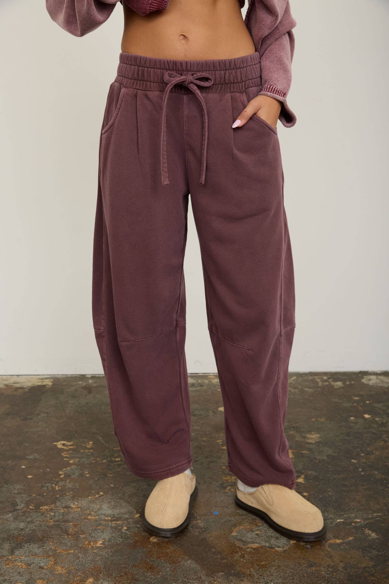 Slow Mornings Wide Leg Sweatpants