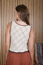 Load image into Gallery viewer, Perfectly Tied Crochet Knit  Vest