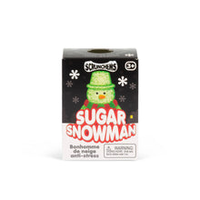 Load image into Gallery viewer, Scrunchems Sugar Snowman Squishy Fidget Toy (1pc) Color Ships Assorted