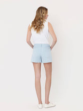 Load image into Gallery viewer, Soft Skies High-Rise Elastic Drawstring Shorts