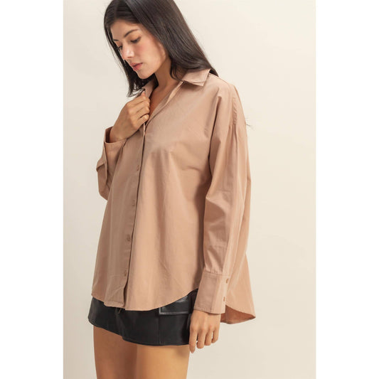 Stay Classy Long Sleeve Button Down Shirt
