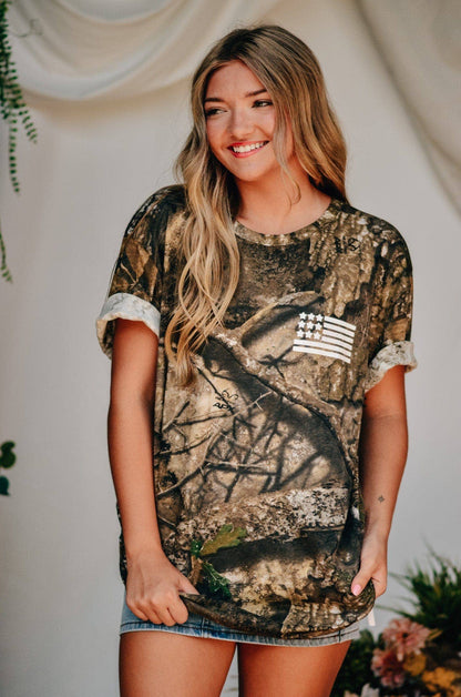 They're Not Like Us Camo Tee