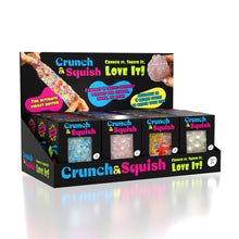 Load image into Gallery viewer, Crunch &amp; Squish Crunchy Squishy Stress Ball Fidget Toy - Assorted Colors