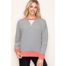 Load image into Gallery viewer, Between the Lines Crewneck Pullover