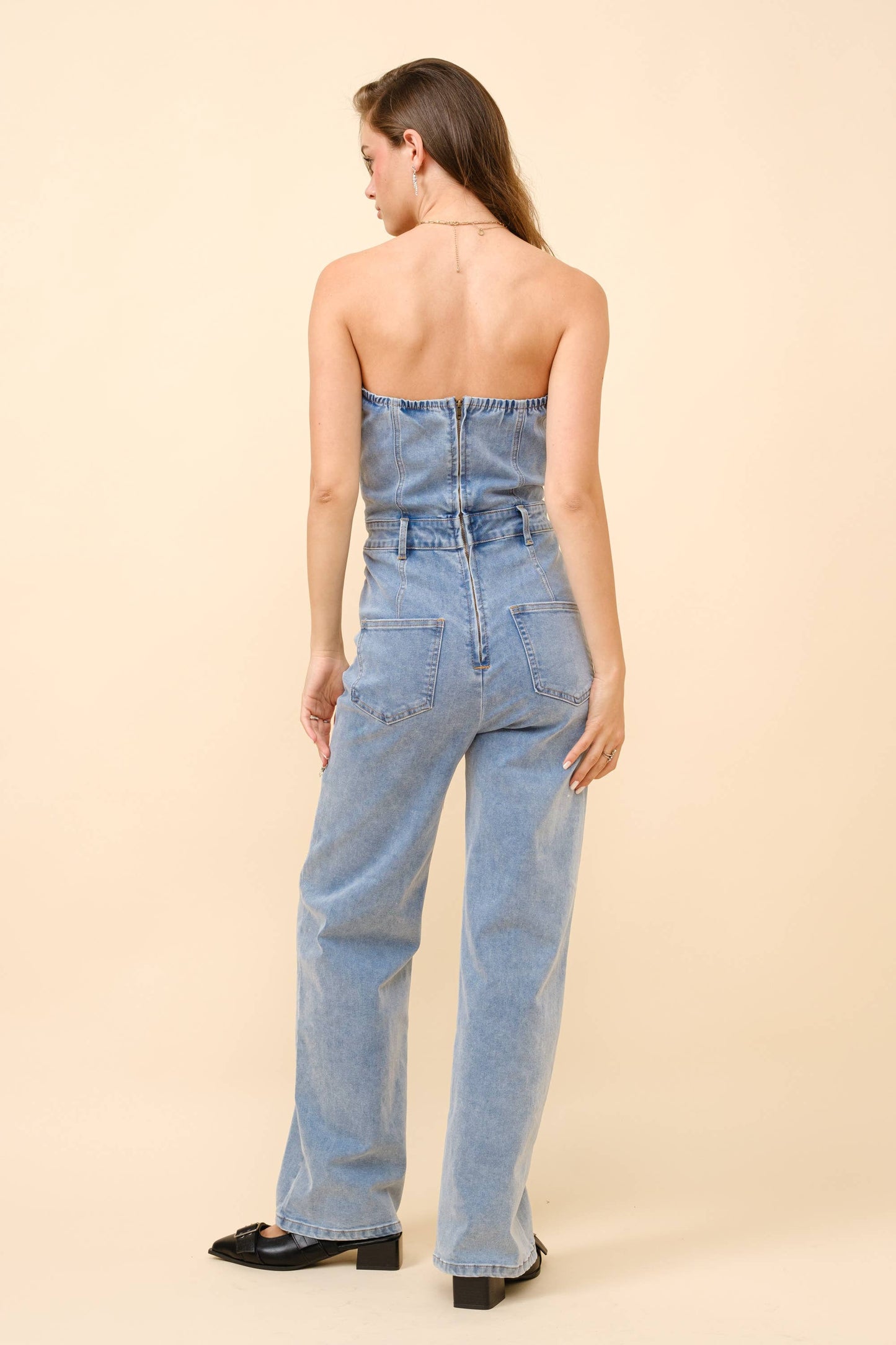 Country Charm Rhinestone Jumpsuit