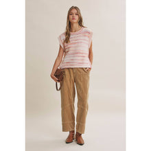 Load image into Gallery viewer, Soft Horizon Space-Dye Side Button Sweater Vest