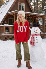 Load image into Gallery viewer, JOY Graphic Oversized Sweater