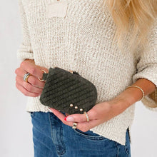 Load image into Gallery viewer, Suede Paris Card Wallet