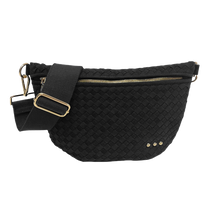 Load image into Gallery viewer, Suede Westlyn Woven Bum Bag