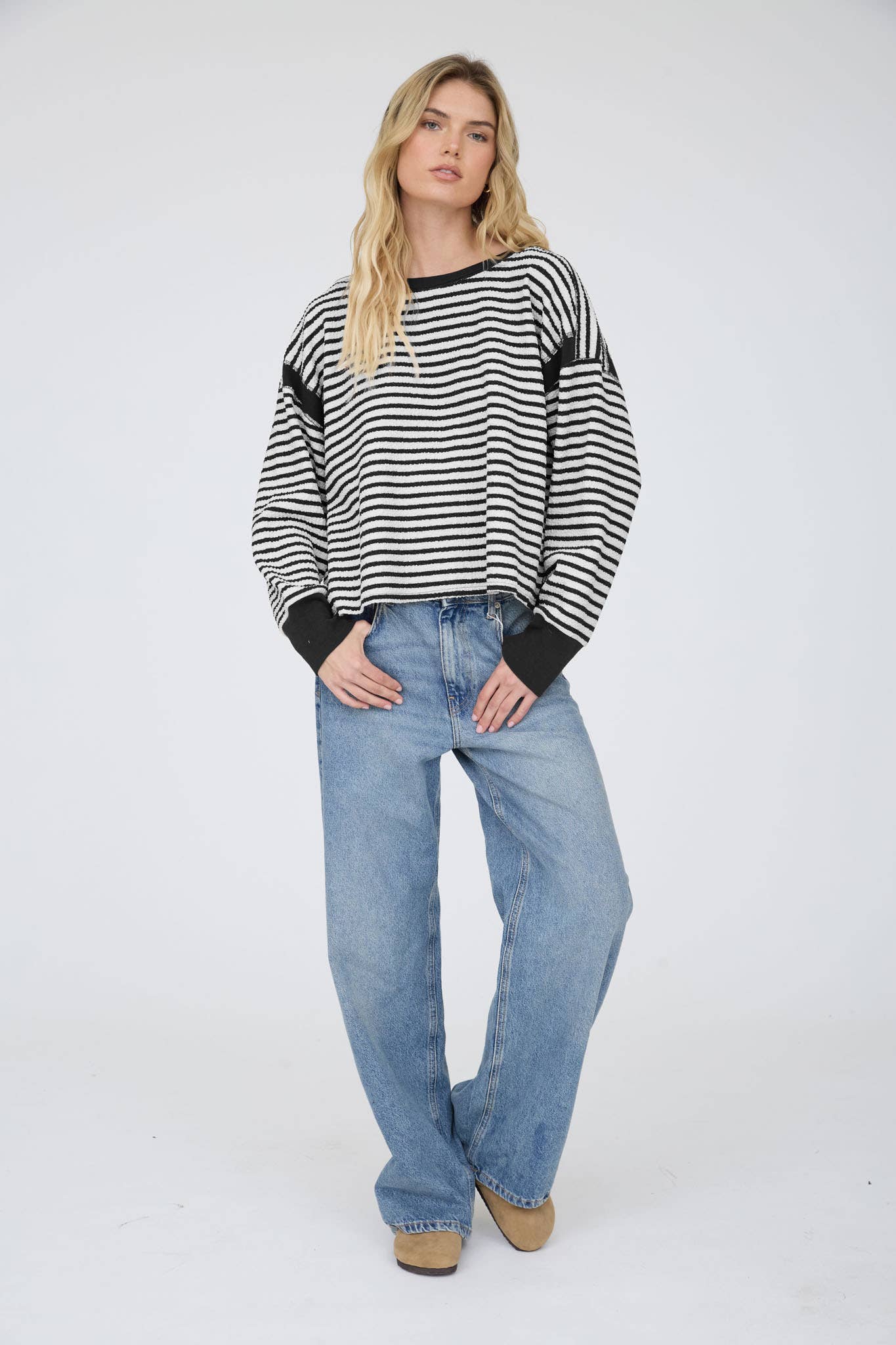 Espresso Yourself Striped Top