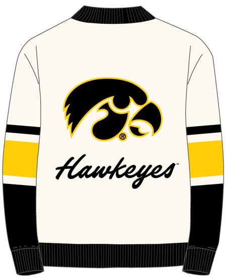 Iowa Cassidy Button Up Sweater