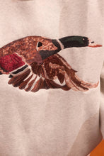 Load image into Gallery viewer, Duck Season Mallard Embroidered Mock-Neck Sweatshirt