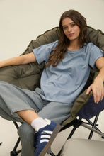 Load image into Gallery viewer, STRIPE DENIM PARACHUTE PANTS