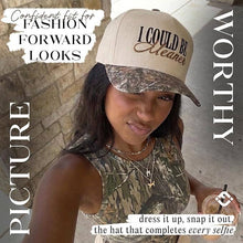 Load image into Gallery viewer, I Could Be Meaner - 2-Tone Cap - Camo/Beige