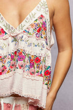 Load image into Gallery viewer, Daisy Drift Embroidered Tank